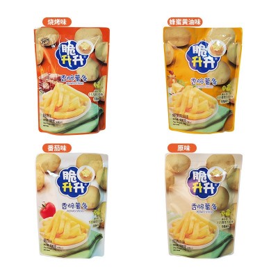 脆升升香脆鲜切薯条100g土豆脆薯条批发多口味休闲网红零食小吃图5