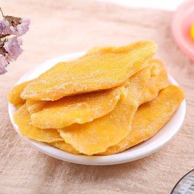 盐津铺子芒果干 5斤/袋 大片水果干蜜饯果脯休闲食品零食小吃批发图2