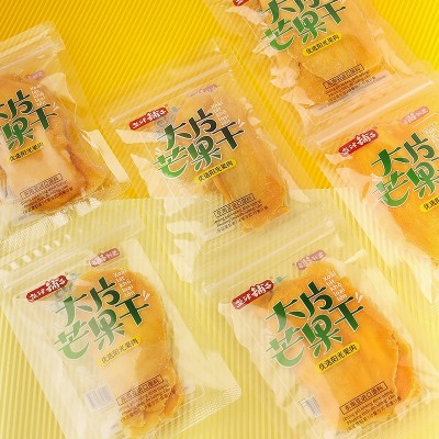 盐津铺子芒果干 5斤/袋 大片水果干蜜饯果脯休闲食品零食小吃批发图3