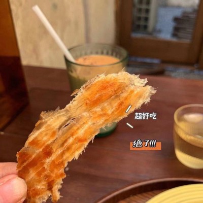 维奶奶溜溜圆烤鱼片现烤即食深海鱼休闲海鲜零食72g图2