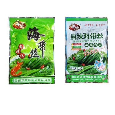 60克*25袋海婷海带丝开袋即食香辣原味鲜香麻辣味酱菜咸菜包装图4