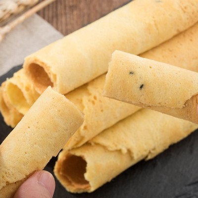 桶装蛋卷 鸡蛋卷 浓郁香味 厂价批发图3