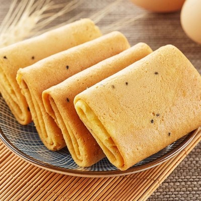 比比赞凤凰卷鸡蛋卷夹心饼干整箱办公室零食品小吃休闲散装多口味图3