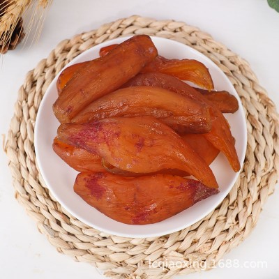 连城倒蒸红薯干带皮连城小香薯农家不加糖精番薯干网红零食地瓜干图2