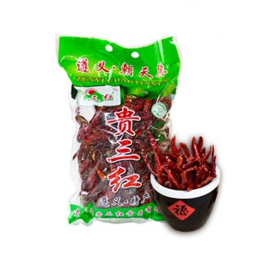 贵三红干辣椒二荆条500g炒菜干锅调味料干海椒微辣特香整根辣椒干图5