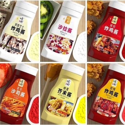 韩式炸鸡酱芝士酱蜂蜜芥末酱炸鸡调料沙拉酱家用商用厂家整箱批发图4