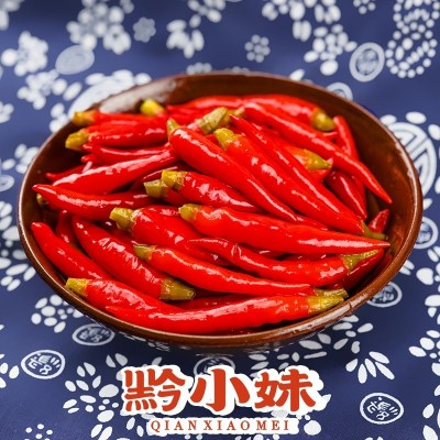 泡红椒朝天椒泡辣椒腌辣椒下饭菜咸菜泡菜朝天椒尖椒小米辣批发图3