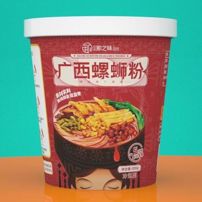 那之味螺蛳粉冲泡型205克/桶方便速食开水冲泡五分钟即食图2