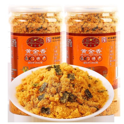 黄金香老字号海苔肉松200g罐装烘焙寿司面包肉松早餐配粥肉松批发图4