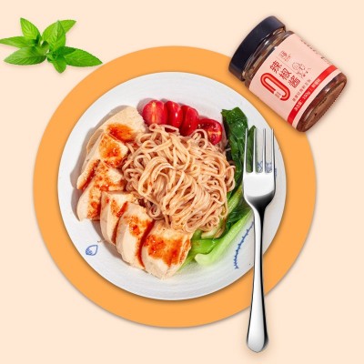 零脂辣椒酱拌面拌饭调味酱0脂黑胡椒酱香辣酱下饭酱清真调 料批发图4
