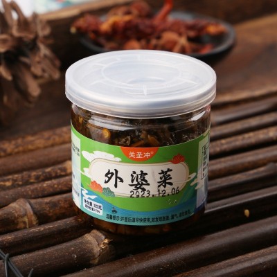 湖南农家外婆菜 下饭菜开胃菜辣椒酱下酒菜酱腌菜 批发包邮图5
