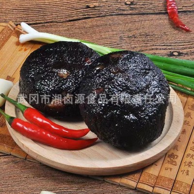 包邮猪血丸子268g湖南邵阳农家自制柴火丸子血豆腐猪血粑粑批发图3
