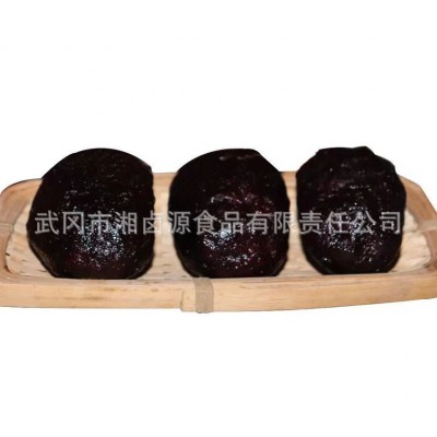 包邮猪血丸子268g湖南邵阳农家自制柴火丸子血豆腐猪血粑粑批发图5