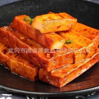 湖南武冈豆干休闲小零食湘卤源麻辣香辣卤豆腐湖南特产批发学生图4