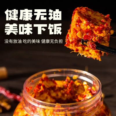 428g无油腐乳下饭酱火锅蘸料豆制品卤腐调味酱下饭菜农家霉豆腐图2
