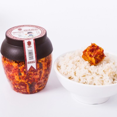 428g无油腐乳下饭酱火锅蘸料豆制品卤腐调味酱下饭菜农家霉豆腐图4