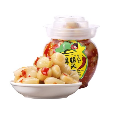 曾姐藠头下饭菜腌制450克酸辣茭头即食爽口荞头酱菜叫头腌菜泡菜图2