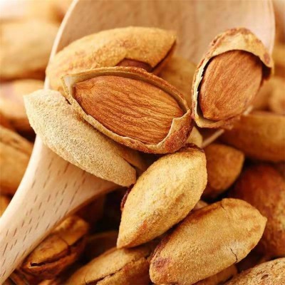 新疆 薄壳巴旦木 批发500g手剥杏仁盐焗巴旦木坚果图4