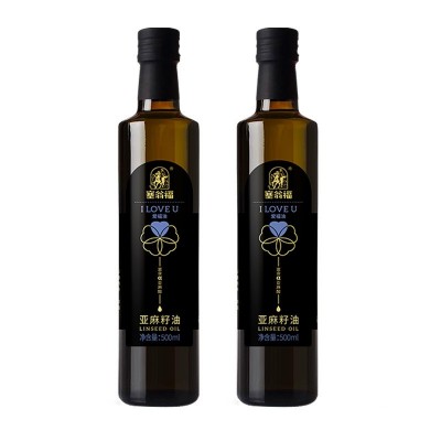 纯亚麻籽油礼盒500ml*2 食用油 企业员工福利 伴手礼图5