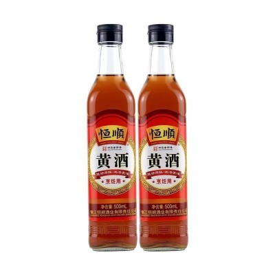 恒顺黄酒500ml单瓶10度泡阿姣作药引子去腥传统清爽食用去腥炒菜图5
