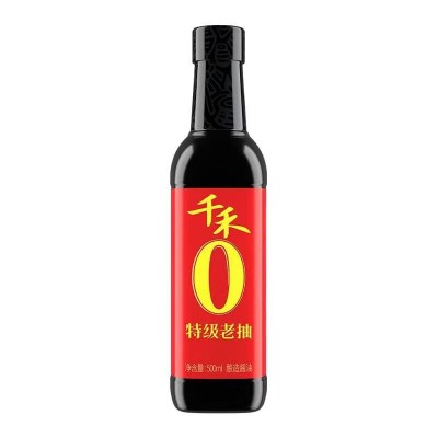 千禾特级老抽500ml单瓶炒菜炖肉红烧肉卤味提鲜上色零添加防腐图5