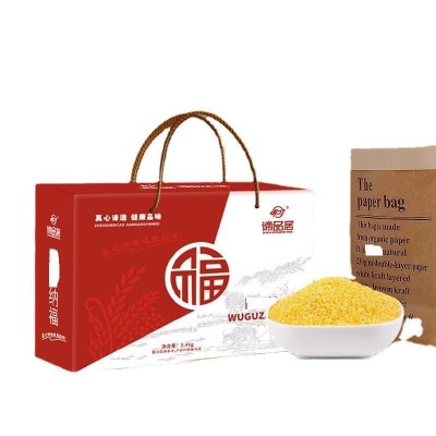 谛品居五谷杂粮礼盒装纳福2400g粗粮粥米大礼包节日礼品福利集采图4