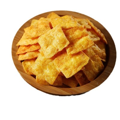 厂家批发玉米脆片零食牛排烤肉味包128g装膨化食品脆锅巴地锅脆片图4