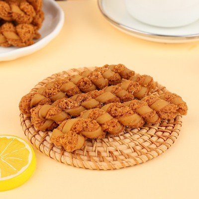 传统风味爆款零食蛋酥夹馅有料麻花独立包装老式小吃代餐点心