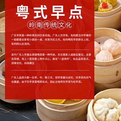 早餐半成品加热即食茶楼同款速冻点心烧卖凤爪广式包点早茶源头厂图2
