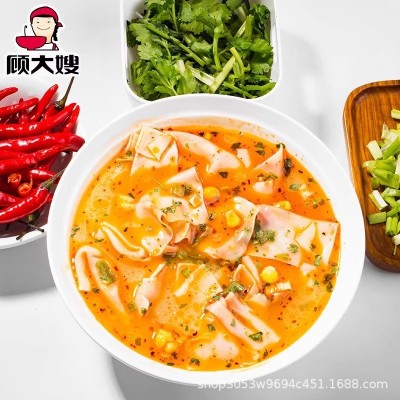 顾大嫂元宝小馄饨宿舍吃的即食早餐速食冲泡营养懒人食品寝室混沌图2