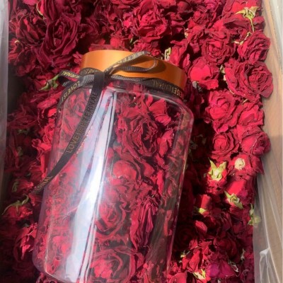 云南基地直发食用墨红玫瑰烘干 冻干玫瑰金边花冠养生花茶批发图4