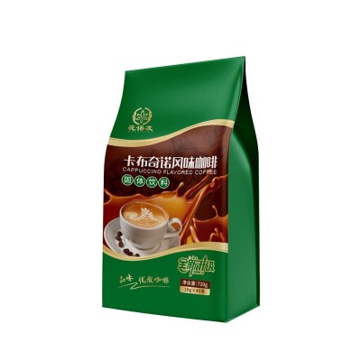 花语友卡布奇诺风味速溶三合一浓香咖啡粉40条奶泡即溶醒脑咖啡图4