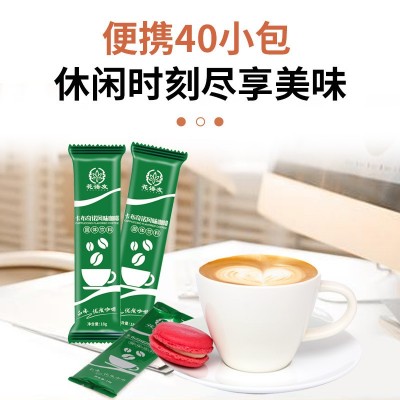 花语友卡布奇诺风味速溶三合一浓香咖啡粉40条奶泡即溶醒脑咖啡图5