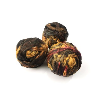 洛神花加普洱云南生茶普洱手工龙珠花球茶花茶洛神干花花果茶散装图4