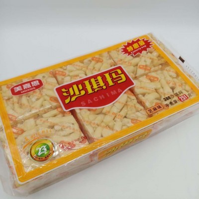 美嘉思沙琪玛251g香酥鸡蛋味芝麻味251g早餐糕点下午茶点心饼干图4