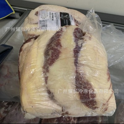 乌拉圭鲜牛胸口油谷饲胸口油牛油火锅烧烤商用胸口脂肪肉公斤价格图4