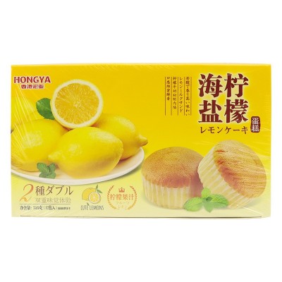 香港宏亚335g 海盐柠檬风味蛋糕图4