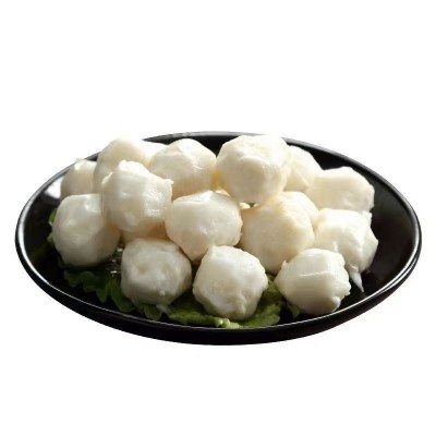 潮汕墨鱼丸500g冷冻火锅食材料墨鱼丸关东煮麻辣烫食材批发小丸子图5