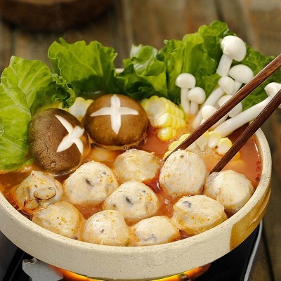 工厂定制批发 潮汕香菇丸 火锅麻辣烫丸子关东煮烧烤食材商用肉丸图2