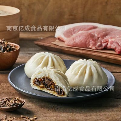 和善园梅干菜肉包960g家商用速冻半成品微波炉加热即食猪肉大包子图2
