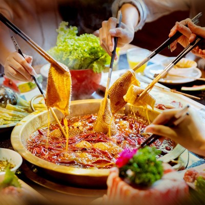 重庆特产崔婆婆火锅底料500g 麻辣味牛油老火锅 摆地摊批发代发图4