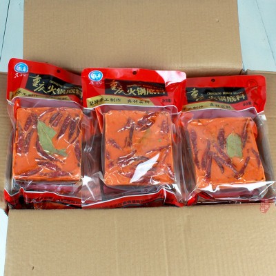 重庆特产崔婆婆火锅底料500g 麻辣味牛油老火锅 摆地摊批发代发图5