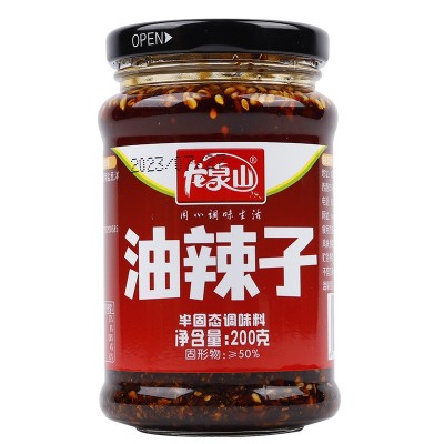 四川香麻辣椒油泼辣子红油凉拌菜火锅家用凉面调料220g瓶装批发图5
