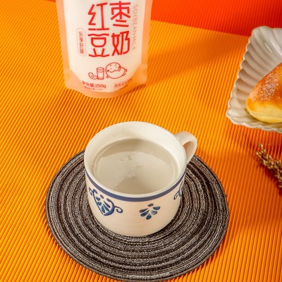 原川早餐豆奶袋装 红枣豆奶儿童早餐奶植物蛋白饮料 即食豆奶批发图4