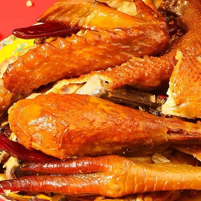 手撕鸡椒麻鸡500g麻辣鲜香真空包装熟食下酒菜商场超市批发代发图5