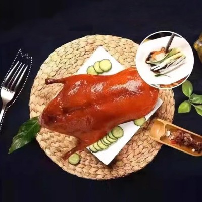 650g袋装烤鸭北京风味脆皮烤鸭鲜香肉类即食熟食下酒菜送 礼批发图2