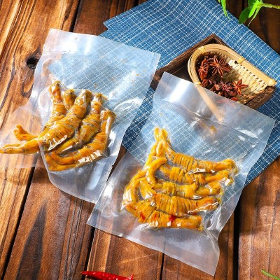 安徽特产宣城香辣鸭脚包鸭肠包香辣卤味开袋即食小零食5只袋装图3