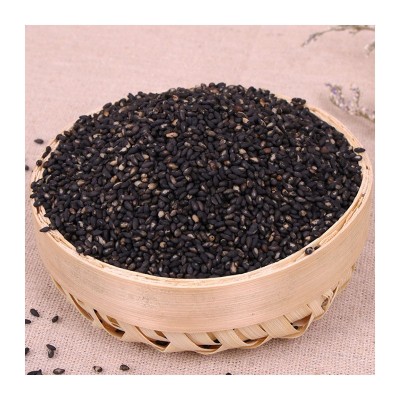 现货炒熟黑芝麻批发 熟黑芝麻五谷杂粮 磨粉原料豆浆食品用芝麻图5