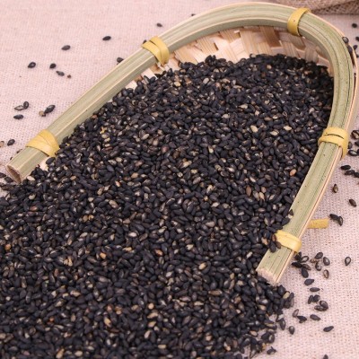 现货炒熟黑芝麻批发 熟黑芝麻五谷杂粮 磨粉原料豆浆食品用芝麻图2