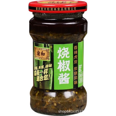 渝和炭烤烧椒酱蒜蓉辣椒酱四川拌饭虎皮青椒酱剁椒酱拌面下饭菜图4